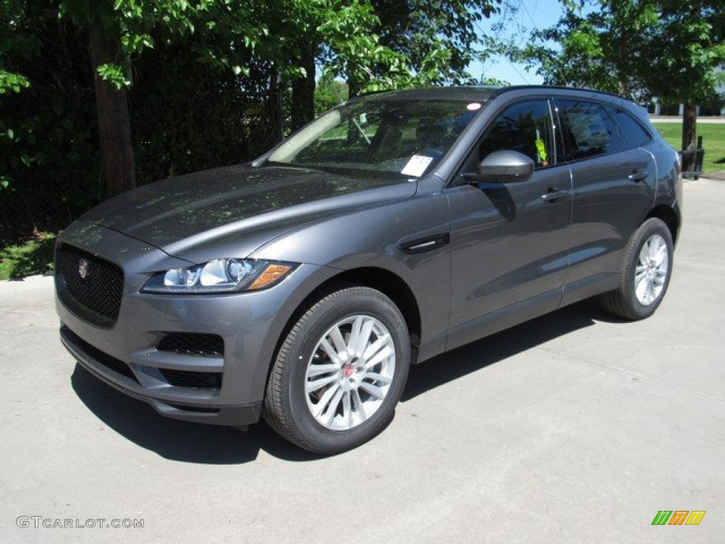 2019 F-PACE Prestige AWD - Corris Grey Metallic / Ebony photo #10