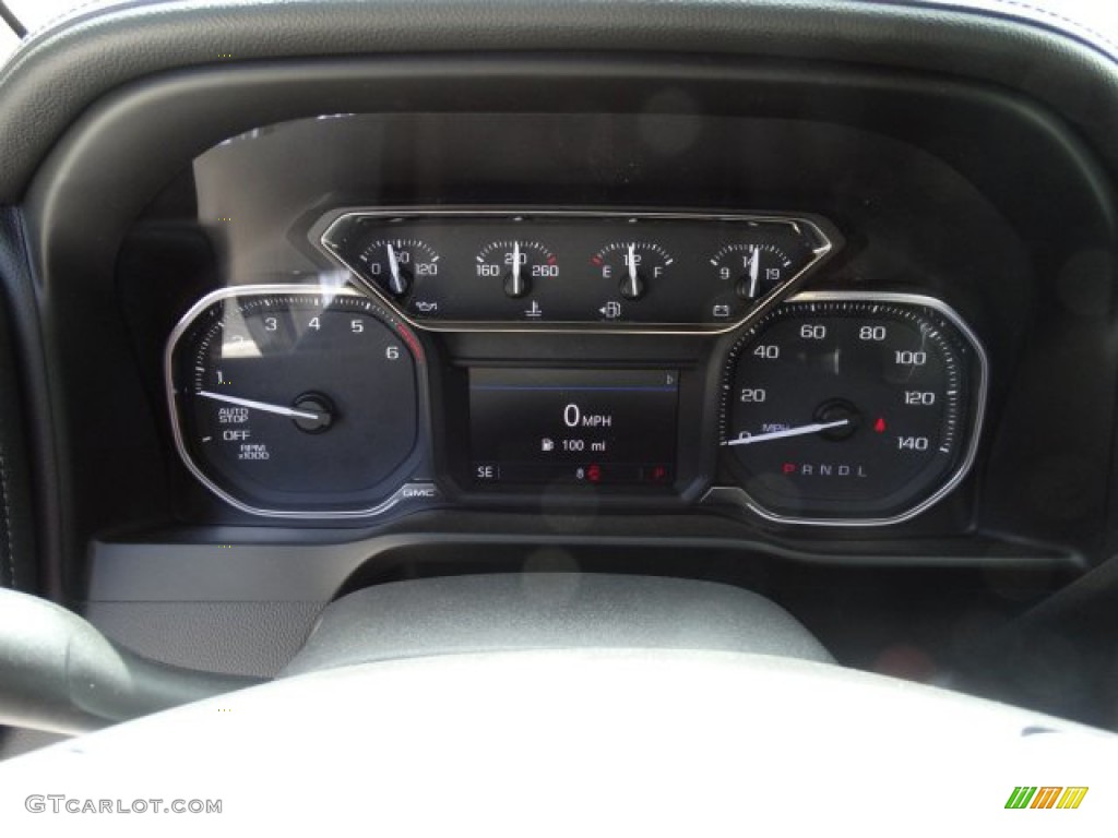 2019 GMC Sierra 1500 SLT Crew Cab Gauges Photos