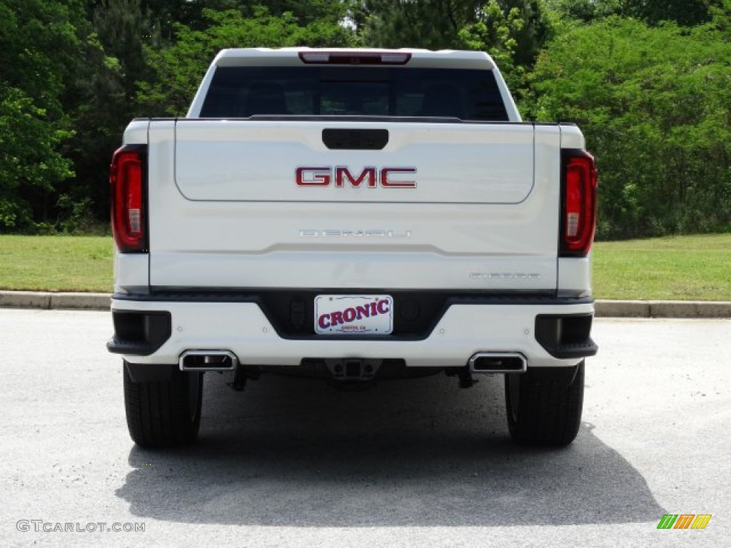 2019 Sierra 1500 Denali Crew Cab 4WD - White Frost Tricoat / Jet Black photo #7