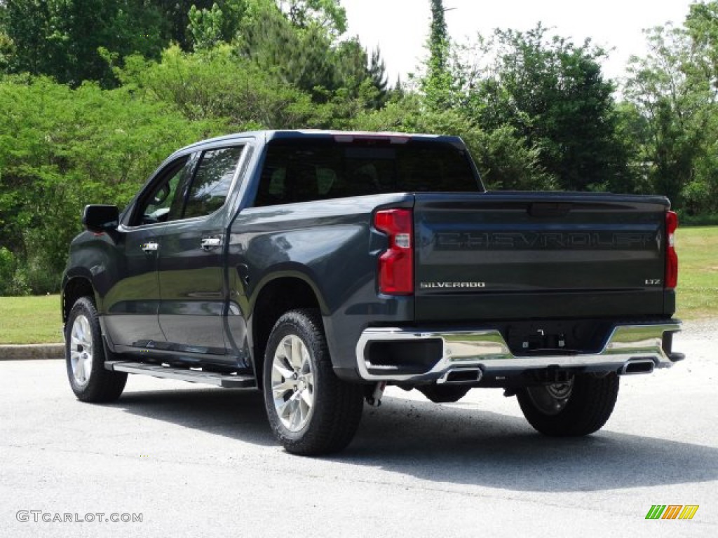 2019 Silverado 1500 LTZ Crew Cab 4WD - Shadow Gray Metallic / Jet Black photo #6