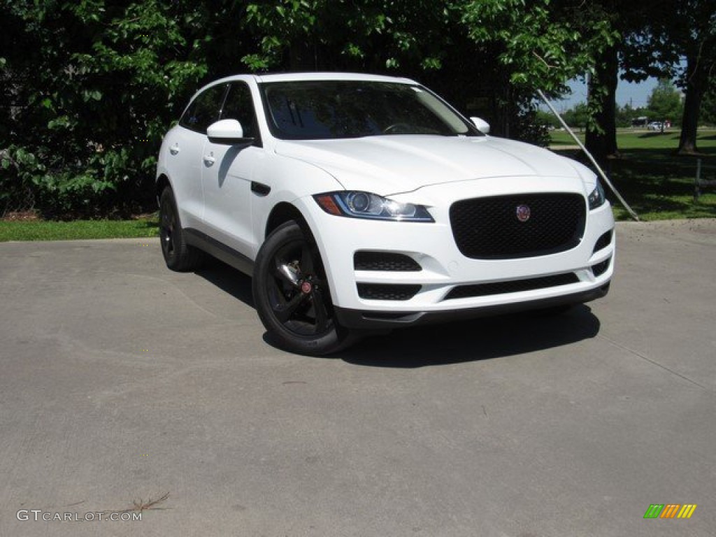 2017 F-PACE 35t AWD Premium - Polaris White / Jet photo #1