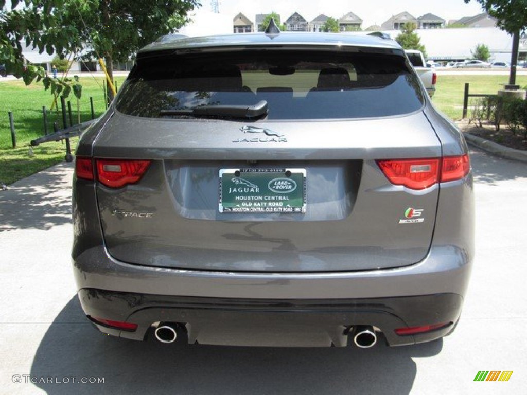 2019 F-PACE S AWD - Corris Grey Metallic / Ebony photo #8