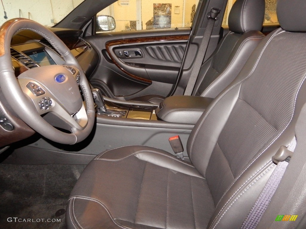 2018 Taurus Limited AWD - White Gold / Charcoal Black photo #14