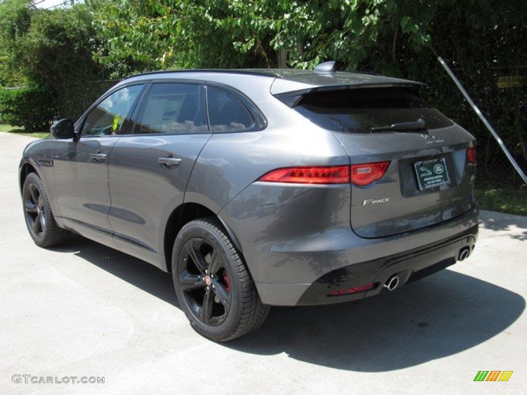 2019 F-PACE S AWD - Corris Grey Metallic / Ebony photo #12
