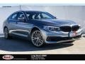 2019 Bluestone Metallic BMW 5 Series 530e iPerformance Sedan  photo #1