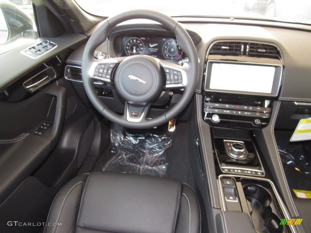 2019 F-PACE S AWD - Corris Grey Metallic / Ebony photo #14