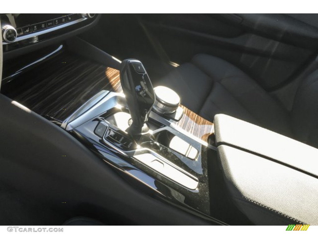 2019 5 Series 530e iPerformance Sedan - Bluestone Metallic / Black photo #7