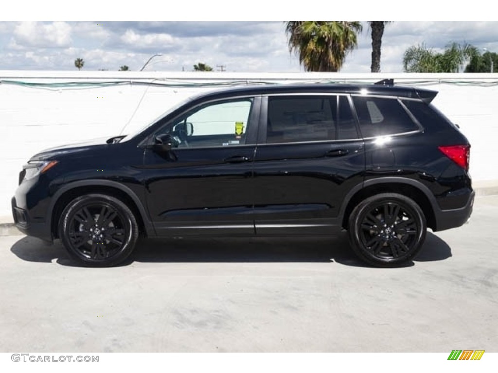 Crystal Black Pearl 2019 Honda Passport Sport Exterior Photo #133105000