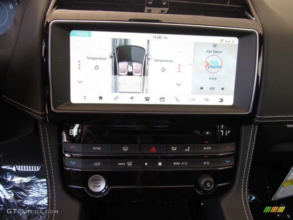 2019 F-PACE S AWD - Corris Grey Metallic / Ebony photo #35