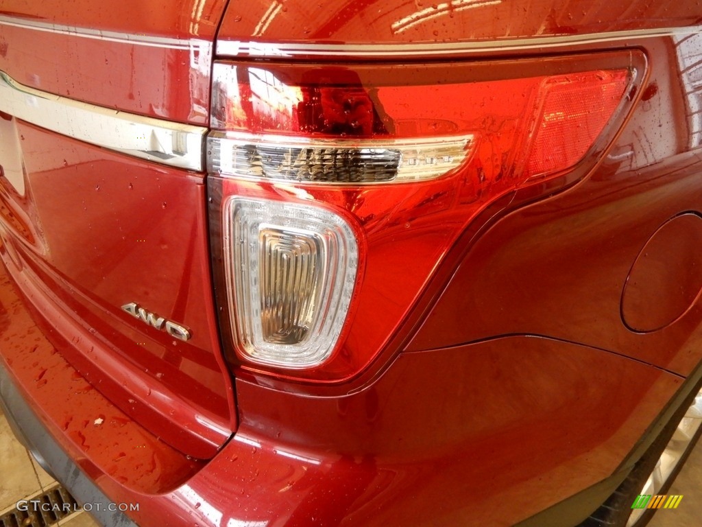 2014 Explorer Limited 4WD - Ruby Red / Medium Light Stone photo #5