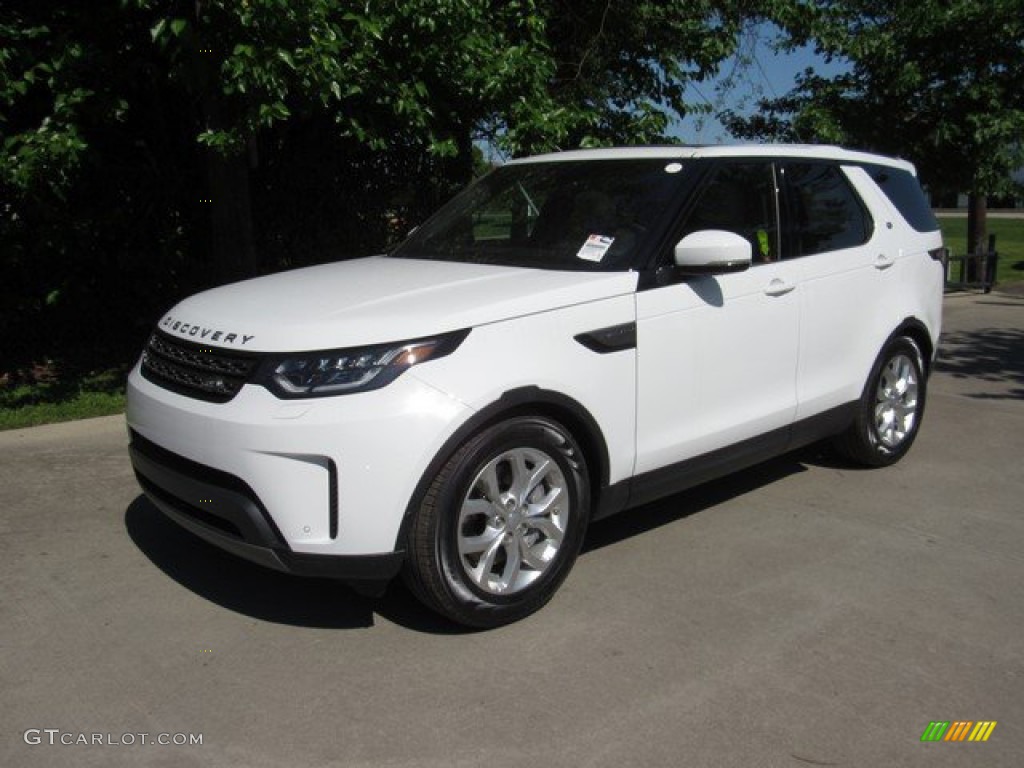Fuji White 2019 Land Rover Discovery SE Exterior Photo #133105426