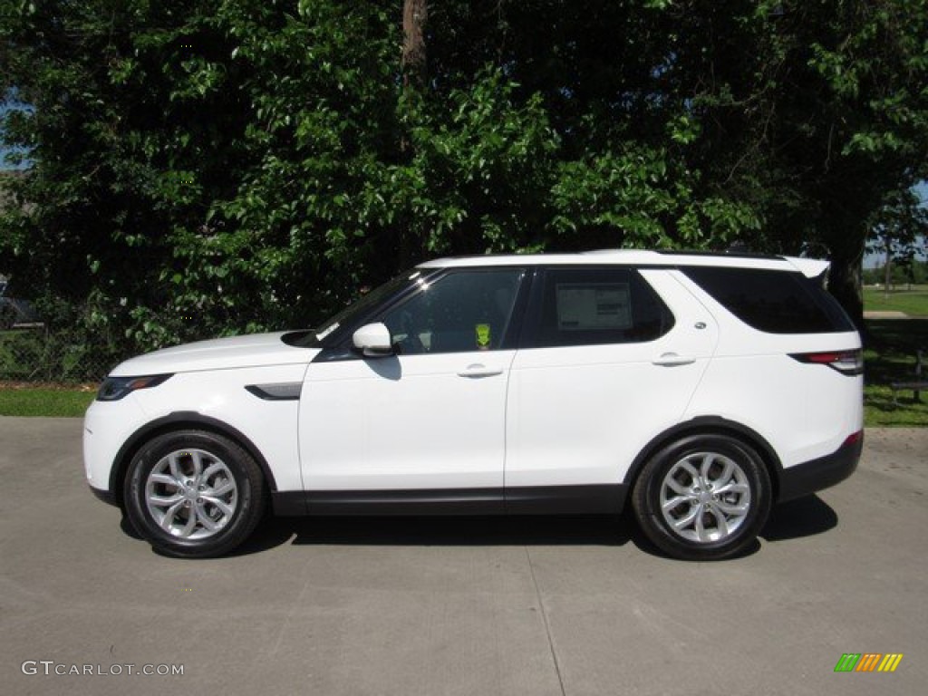 Fuji White 2019 Land Rover Discovery SE Exterior Photo #133105438