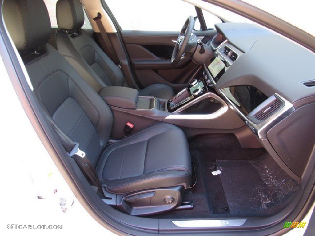 Ebony Interior 2019 Jaguar I-PACE S AWD Photo #133105943