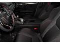 Black 2019 Honda Civic Si Sedan Interior Color