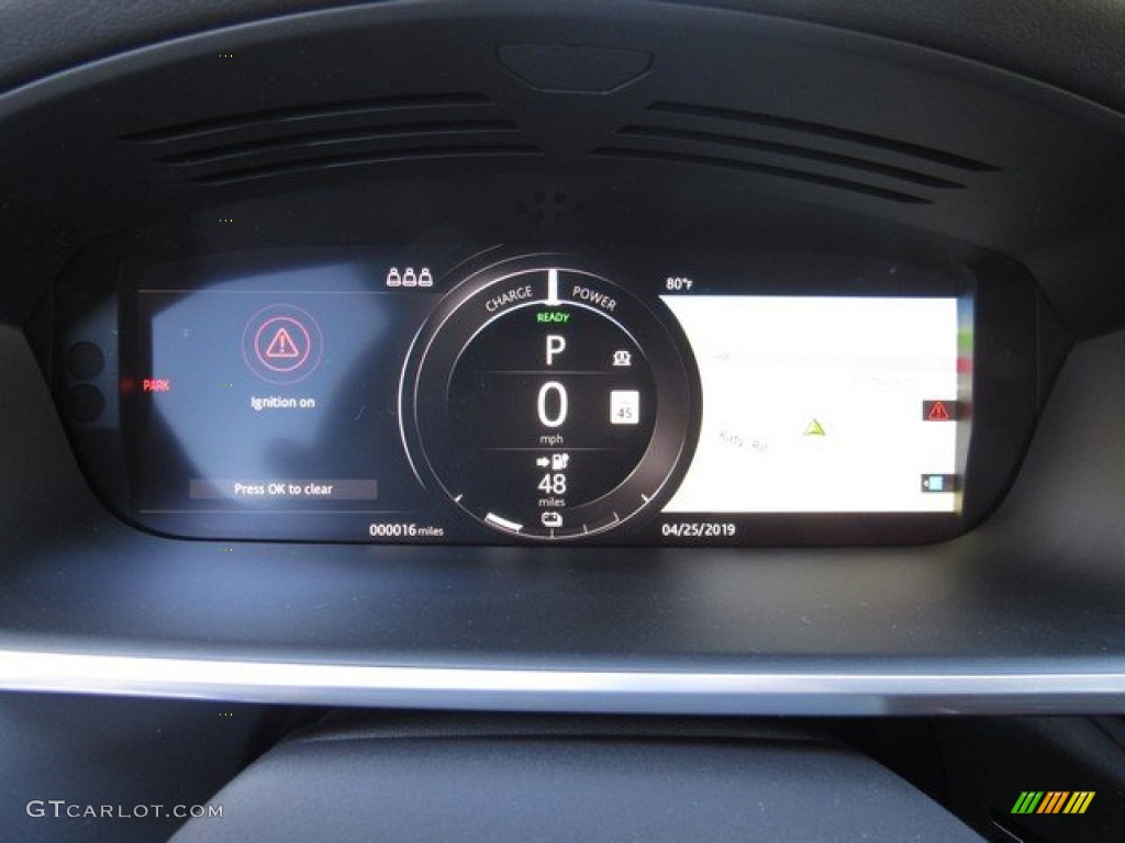 2019 Jaguar I-PACE S AWD Gauges Photos