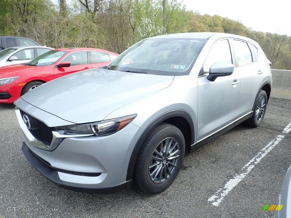 2017 CX-5 Sport AWD - Sonic Silver Metallic / Black photo #1