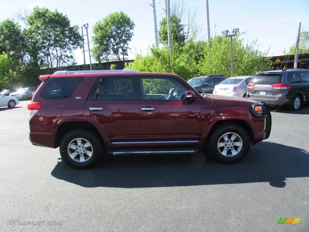2012 4Runner SR5 4x4 - Salsa Red Pearl / Sand Beige Leather photo #5