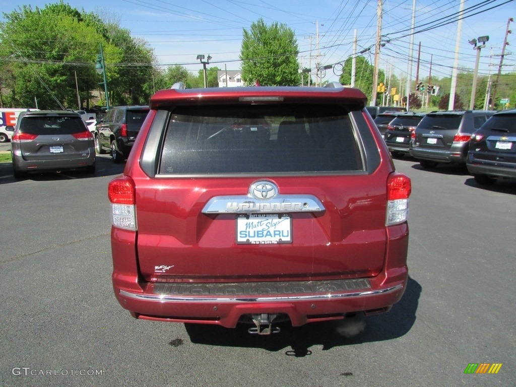 2012 4Runner SR5 4x4 - Salsa Red Pearl / Sand Beige Leather photo #7