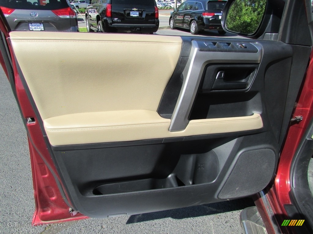 2012 4Runner SR5 4x4 - Salsa Red Pearl / Sand Beige Leather photo #13