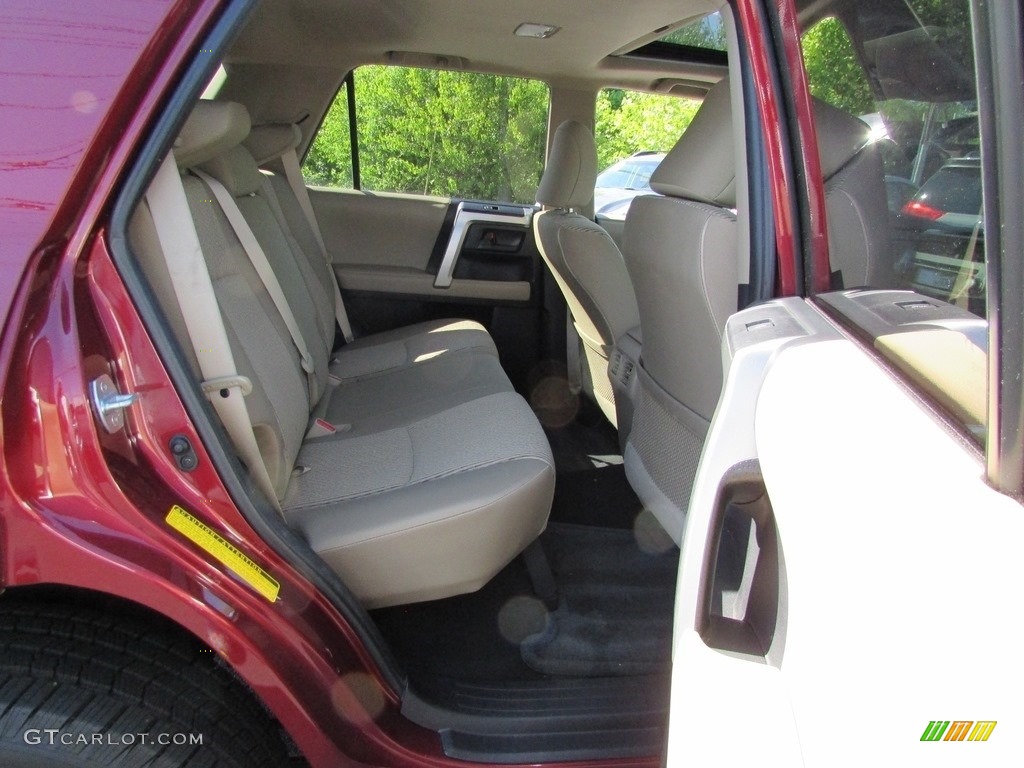 2012 4Runner SR5 4x4 - Salsa Red Pearl / Sand Beige Leather photo #18