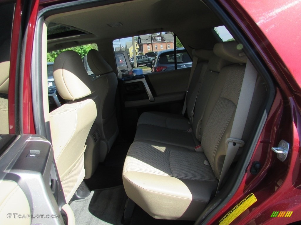 2012 4Runner SR5 4x4 - Salsa Red Pearl / Sand Beige Leather photo #21