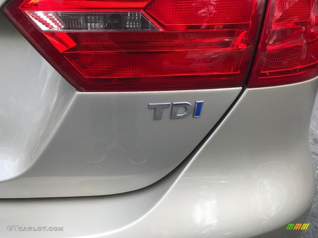 2013 Jetta TDI Sedan - Moonrock Silver Metallic / Titan Black photo #7