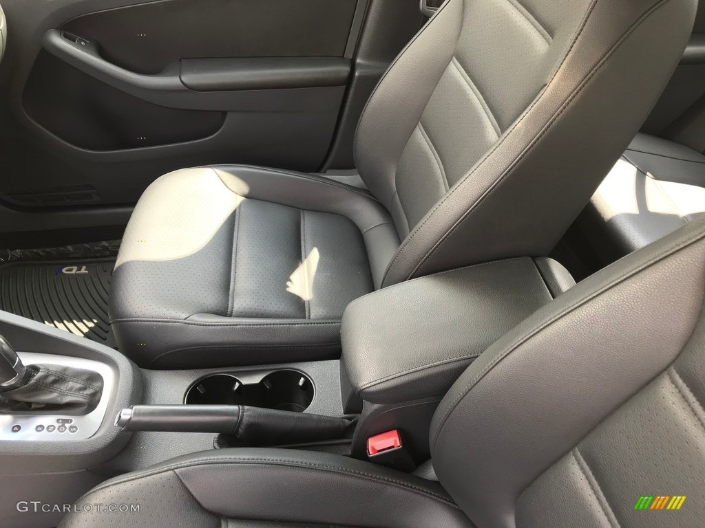2013 Jetta TDI Sedan - Moonrock Silver Metallic / Titan Black photo #23