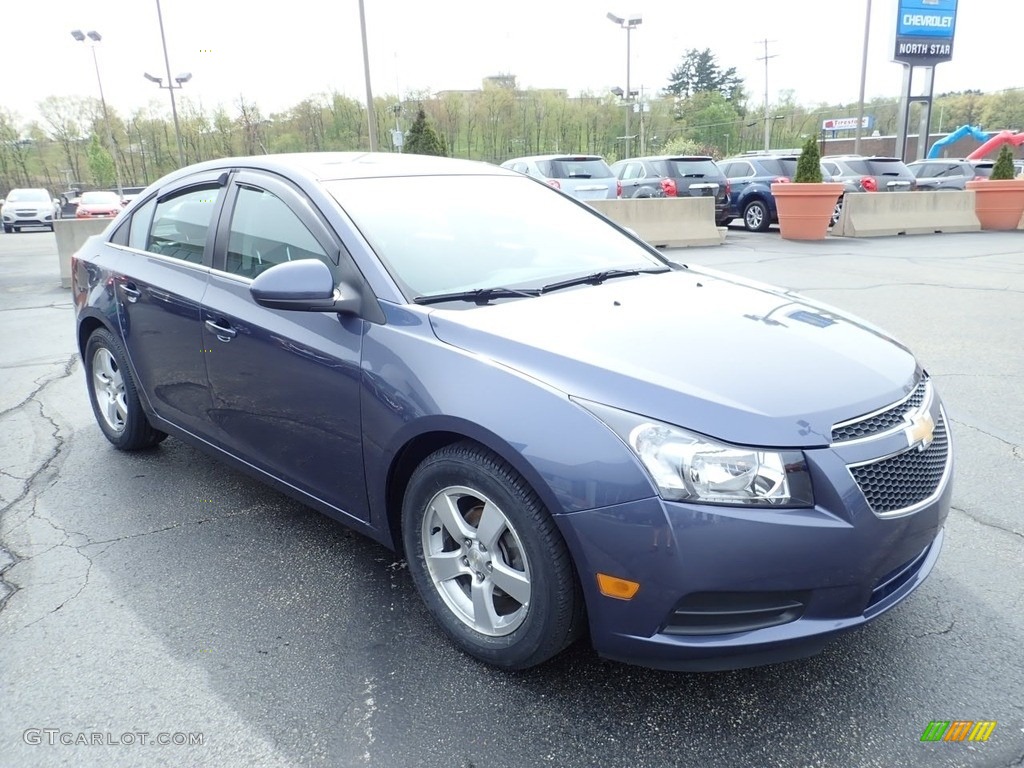 2014 Cruze LT - Atlantis Blue Metallic / Medium Titanium photo #11