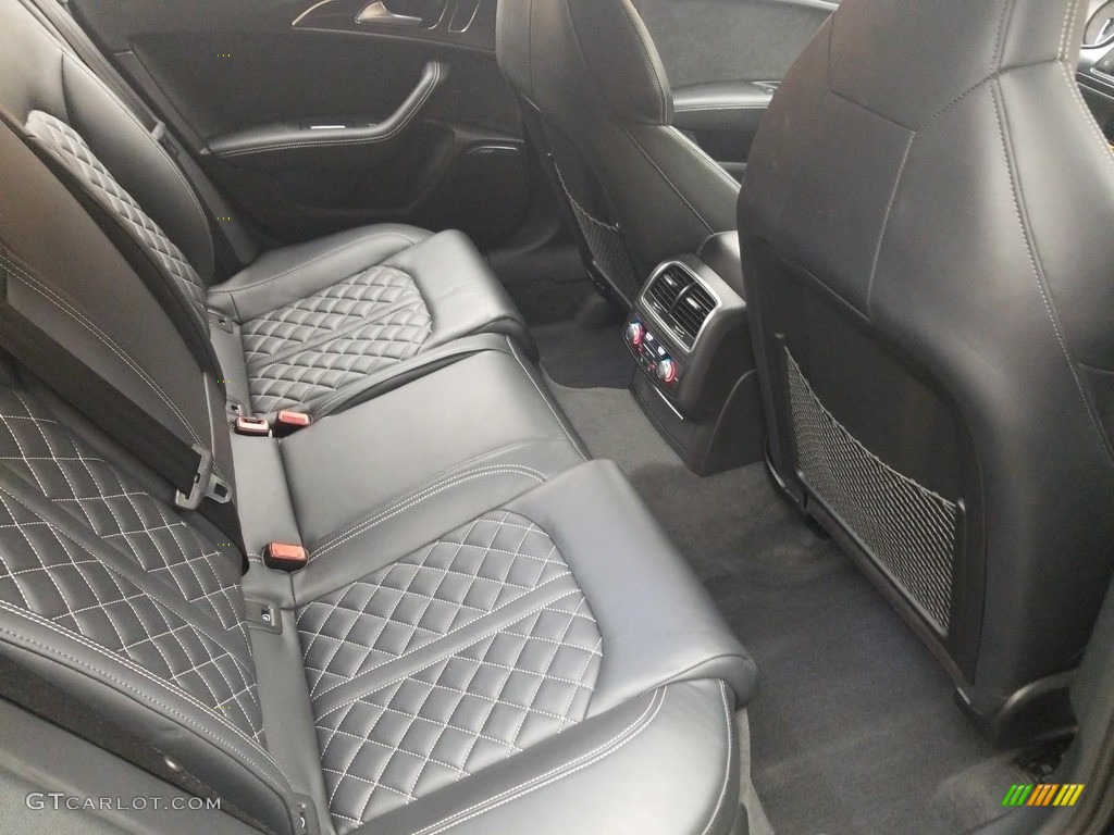 Black Interior 2016 Audi S6 4.0 TFSI Premium Plus quattro Photo #133116311