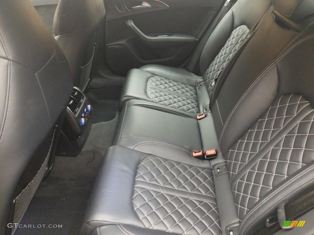 Black Interior 2016 Audi S6 4.0 TFSI Premium Plus quattro Photo #133116335