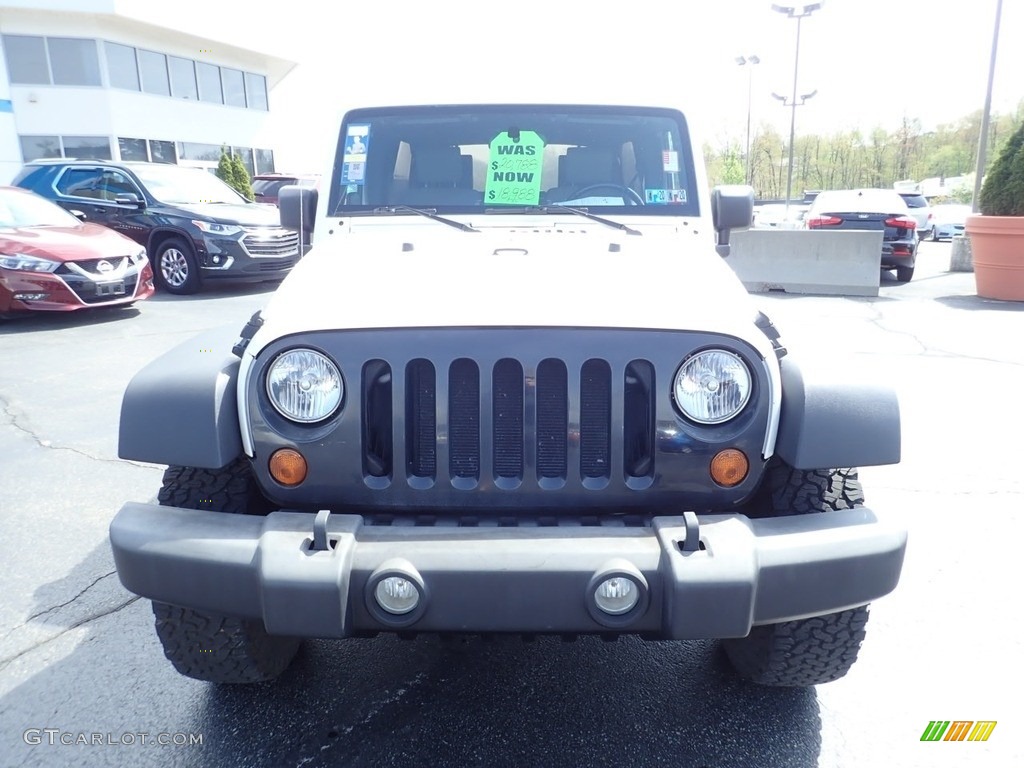 2009 Wrangler Unlimited X 4x4 - Stone White / Dark Slate Gray/Medium Slate Gray photo #11