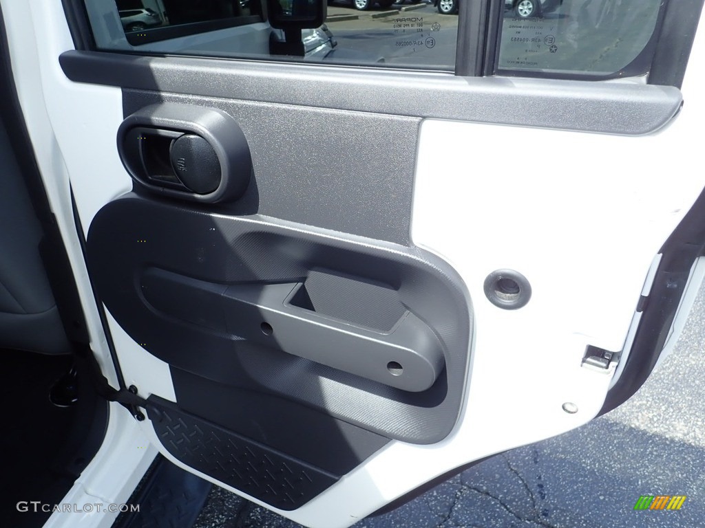 2009 Wrangler Unlimited X 4x4 - Stone White / Dark Slate Gray/Medium Slate Gray photo #18