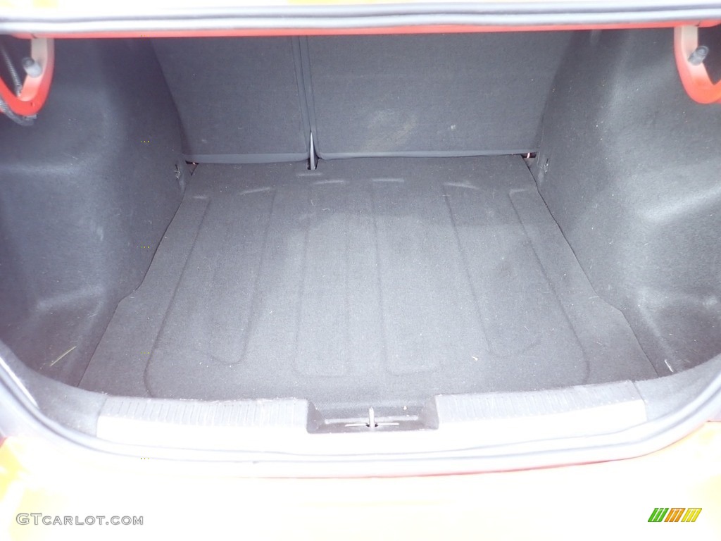 2012 Sonic LT Sedan - Inferno Orange Metallic / Jet Black/Dark Titanium photo #7