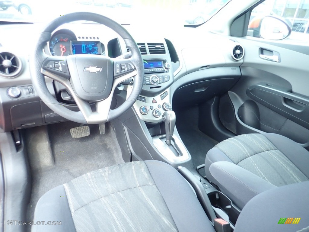 2012 Sonic LT Sedan - Inferno Orange Metallic / Jet Black/Dark Titanium photo #22