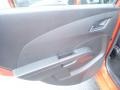 2012 Inferno Orange Metallic Chevrolet Sonic LT Sedan  photo #23