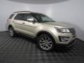 2017 White Gold Ford Explorer Limited 4WD  photo #3