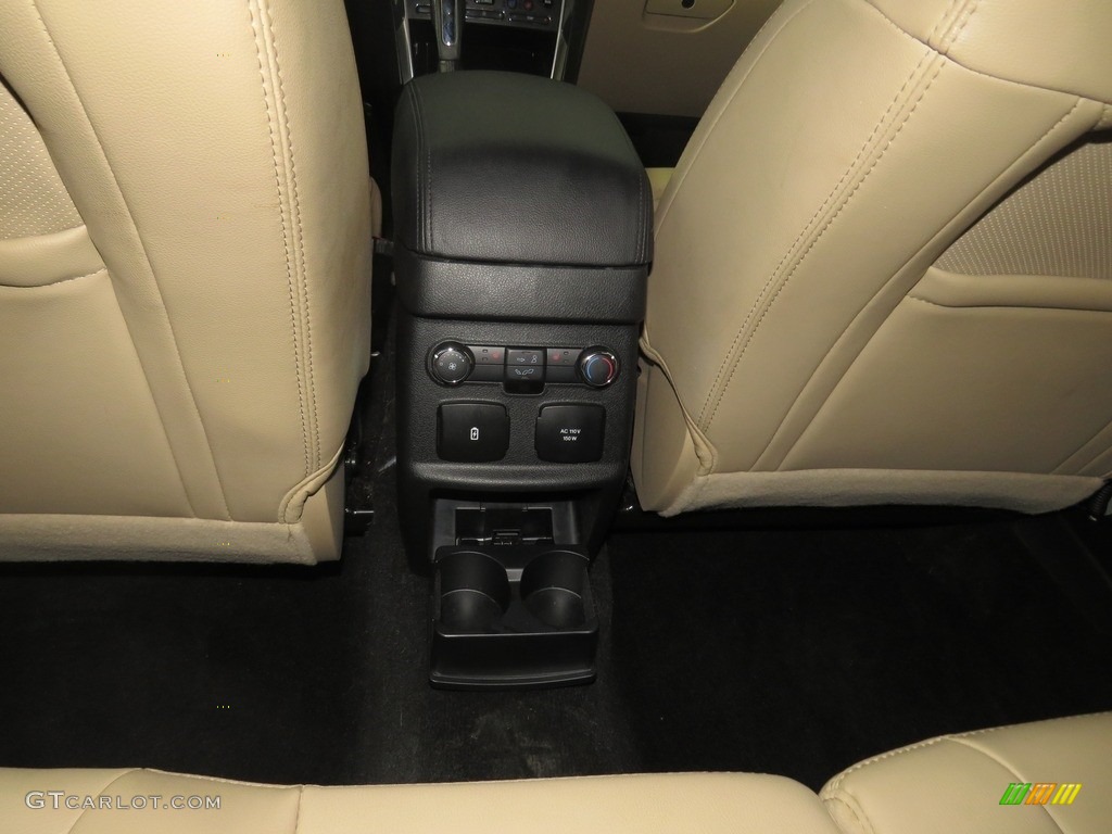 2017 Explorer Limited 4WD - White Gold / Medium Light Camel photo #16