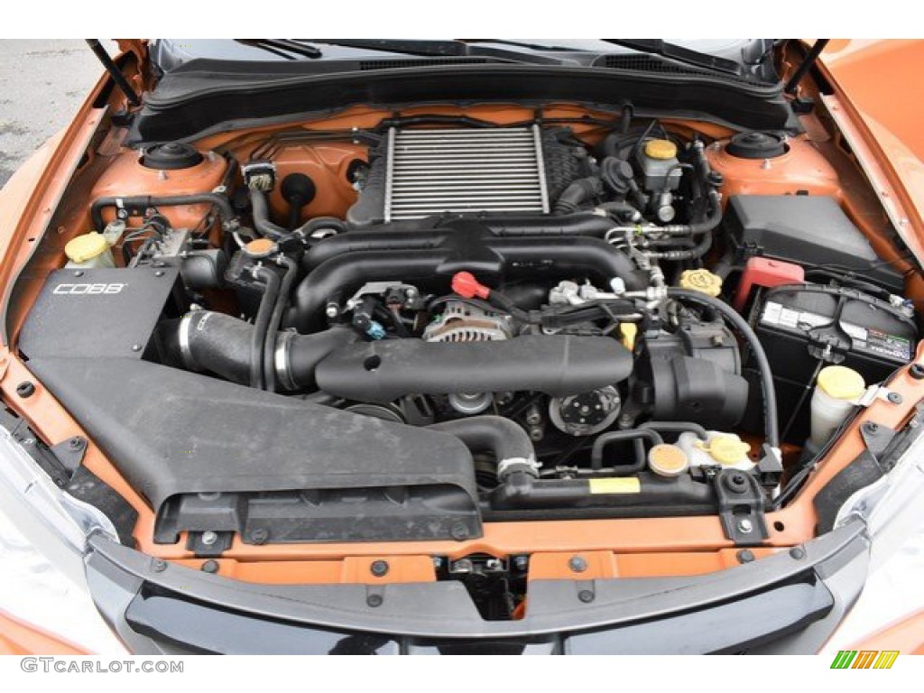 2013 Impreza WRX Limited 4 Door - Tangerine Orange Pearl / WRX Carbon Black photo #9