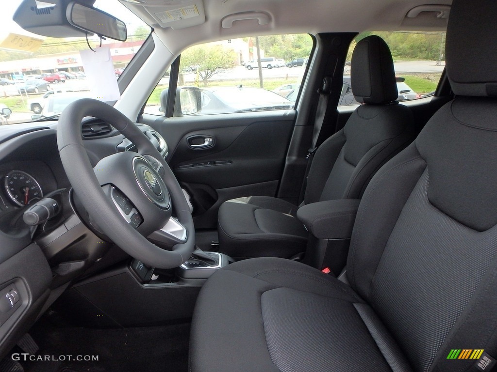 2019 Renegade Sport 4x4 - Glacier Metallic / Black photo #11