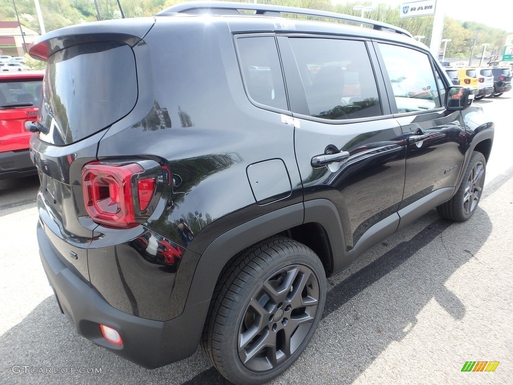 2019 Renegade Latitude 4x4 - Black / Black/Ski Grey photo #6