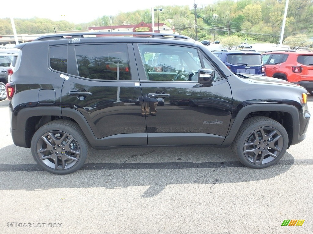 2019 Renegade Latitude 4x4 - Black / Black/Ski Grey photo #7