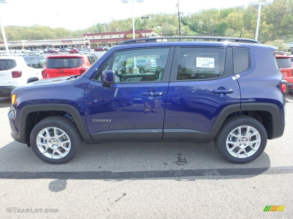 Jetset Blue 2019 Jeep Renegade Latitude 4x4 Exterior Photo #133120949