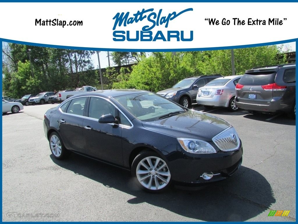 Dark Sapphire Blue Metallic Buick Verano