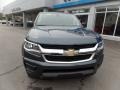 2019 Shadow Gray Metallic Chevrolet Colorado WT Extended Cab 4x4  photo #2