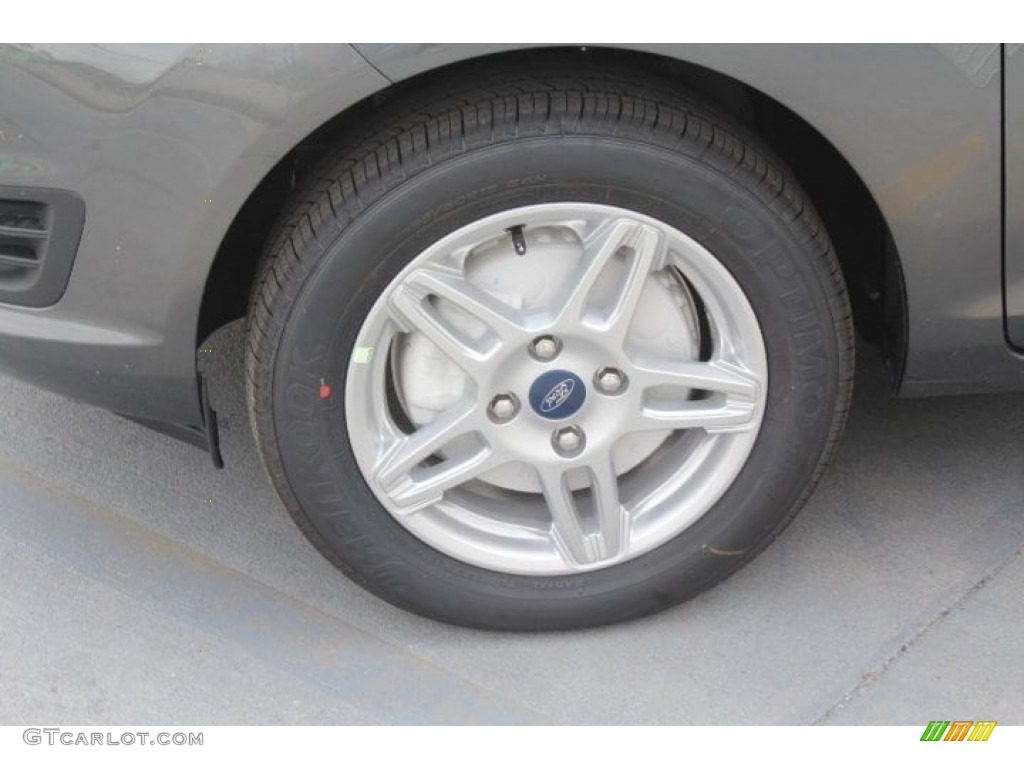 2019 Fiesta SE Hatchback - Magnetic / Charcoal Black photo #5