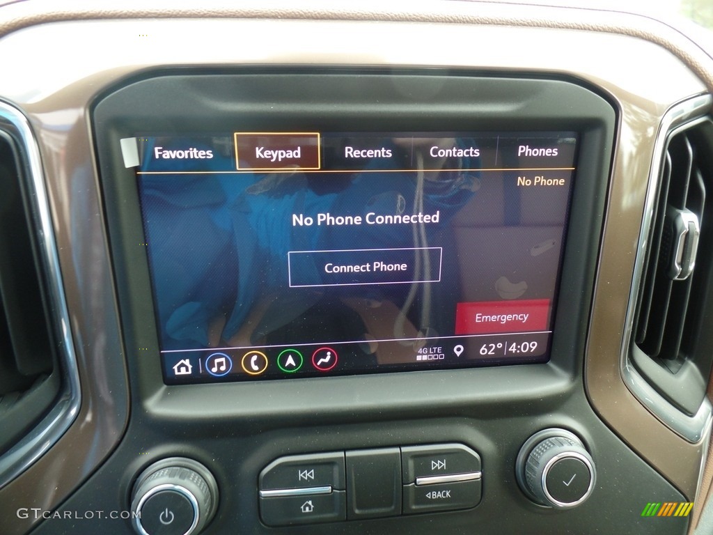 2019 Chevrolet Silverado 1500 High Country Crew Cab 4WD Controls Photo #133124720