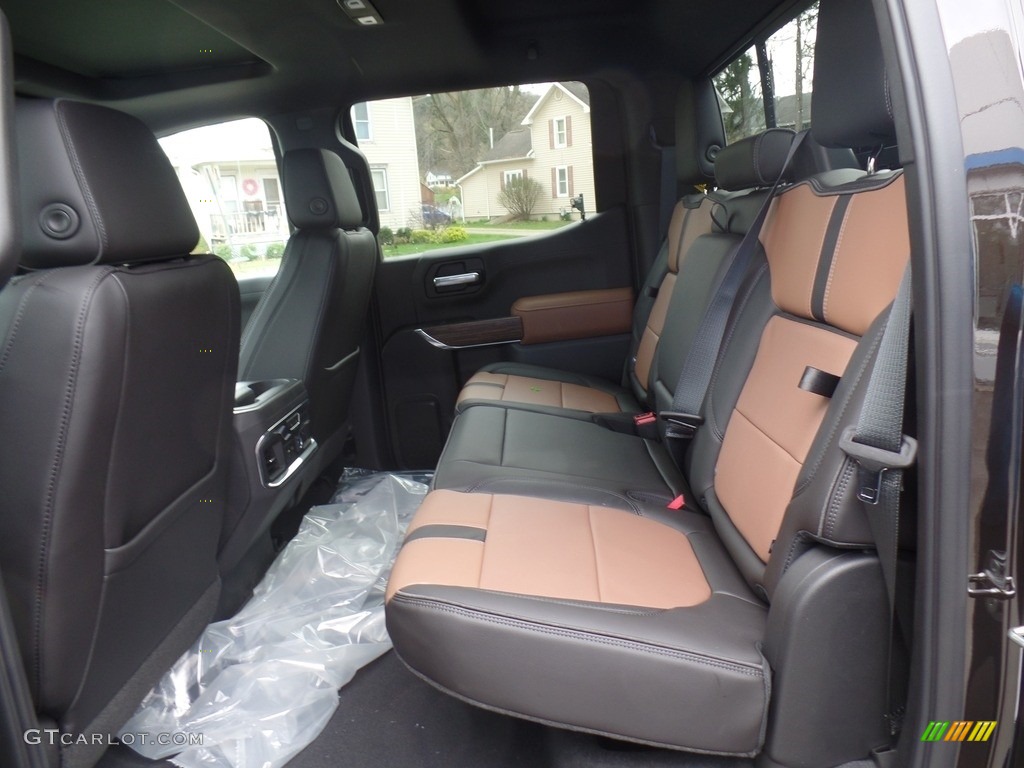 Jet Black/Umber Interior 2019 Chevrolet Silverado 1500 High Country Crew Cab 4WD Photo #133124855