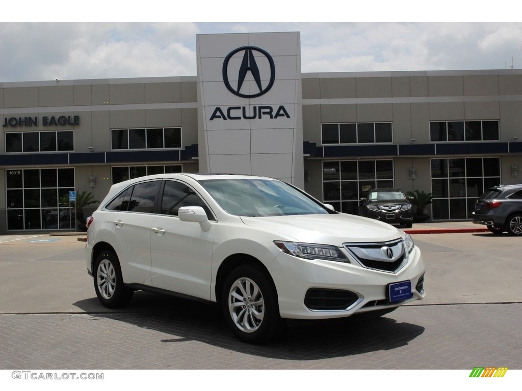 White Diamond Pearl Acura RDX
