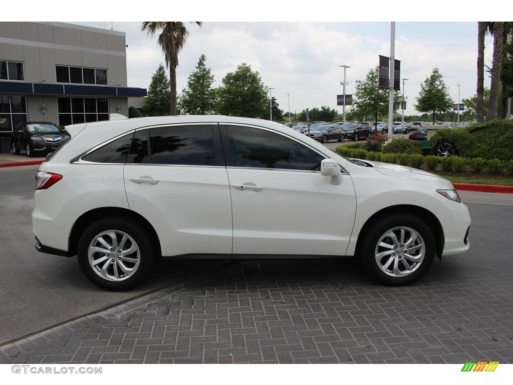 2017 RDX Technology AWD - White Diamond Pearl / Parchment photo #9