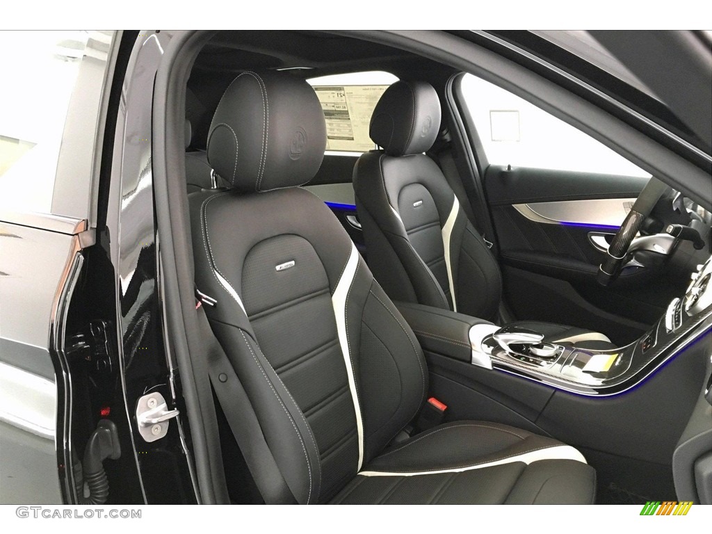 Black Interior 2019 Mercedes-Benz C AMG 63 S Sedan Photo #133126748